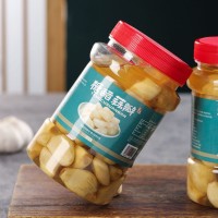 金鄉大蒜去皮蒜瓣酸甜蒜腌制糖醋大蒜新鮮泡菜瓶裝即食咸菜下飯菜